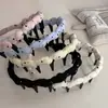 Diadema de Tela de Lunares Dulces, Nuevo Estilo Retro Versátil Pasador, Liga para el Cabello, Diadema Antideslizante, Accesorio para el Cabello