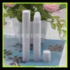 Frasco de conta de vidro branco brilhante 10ml frasco conta-gotas de óleo essencial frasco de amostra líquida 10ml frasco de conta de plástico 10ml