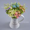 10 mini ramos de crisantemos flores de simulación flores de crisantemos silvestres accesorios para sombreros de coronas DIY varios diseños de escenas