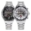 Ganador Europeo y Americano Moda Personalizada para Hombre Reloj Mecánico Automático Hueco de Acero Completo Venta al por Mayor