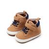Sapatos infantis antiderrapantes para meninos e meninas, calçados casuais da moda para primavera e outono para bebês, sola macia e quente, BHX3192