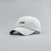 Gorra de Béisbol Suave Bordada con Letras de Marca Nueva Tendencia Primavera y Verano Estilo Coreano Artístico Versátil a Cuadros para Mujer Muestra Cara Pequeña