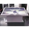 Máquina giratória de livro touch LCD de 86 polegadas e 75 polegadas é usada para biblioteca e livraria para fornecer máquina all-in-one de 98 polegadas