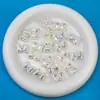 Cuentas Fantasía Ding Yizhen Color Luna Fría Chapado en Oro Lazo de Princesa Cuentas Irregulares Cuentas Sueltas Cadena para Teléfono DIY Accesorios de Cuentas