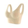 Nuevo chaleco de belleza en forma de U con base ancha para el hombro anti-exposición push up sin aro de acero almohadilla de pecho extraíble banda para el pecho