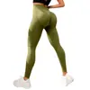 Pantalones de Fitness sin Costuras Transfronterizos para Levantar Glúteos para Mujer, Control de Abdomen, Ajustados, Transpirables, de Secado Rápido, Sensación de Segunda Piel, Pantalones de Yoga de Cintura Alta, Levantamiento de Glúteos, Glúteos con Forma de Durazno