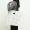 Bolsa de Lona de Tela de Doble Cara de Doble Uso Bolsa de Lona Bolso de Mano Bolsa de Compras Bolsa de Almacenamiento Bolsa para Artículos Varios