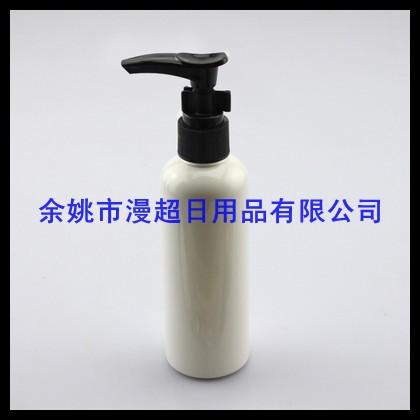 100ml 圆肩pet+夹子泵 白色