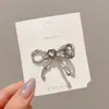 Presilha de Cabelo Fashionável Estampa de Leopardo Retrô, Piranha de Cabelo Exquisita de Alta Qualidade Estilo Coreano para Menina, Novo Acessório de Cabelo Lateral