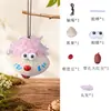 Nuevo modelo de colgante de cachorro de corteza DIY campana de corteza natural decoración de bolsa de coche muñeco de vaina materiales hechos a mano