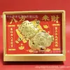 Nuevas figuras de oro puro 999, diseñadas para traer riqueza y prosperidad, perfectas como regalo para familiares y amigos, o como regalo de escritorio para negocios, disponibles para venta al por mayor