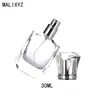 MALIXYZ fornecimento pontual 30ml frasco de vidro de alta qualidade frasco de perfume de vidro frasco de vidro de alta transparência espessado frasco vazio