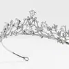 Coroa de Noiva Europeia e Americana Premium Sense com Diamantes, Nova Faixa de Cabelo para Casamento, Coroa de Princesa com Strass para Vestido de Noiva