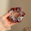 Accesorio para el Cabello Estilo Bosque con un Toque Francés de Alta Gama, Coletero Suave y Dulce, Coletero Estilo Coreano, Gran Adorno para el Cabello de Encaje para Mujeres
