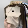 Camiseta Interior Térmica Gruesa para Niñas para Otoño e Invierno, Camiseta Blanca de Manga Larga para Niños para Primavera y Otoño