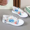 Nuamenglai 2026 Nuevos Zapatos de Lona para Mujer Primavera y Verano Tendencia Ins Versátiles Zapatillas de Estudiante Zapatos Casuales de Suela Gruesa
