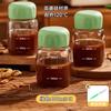 Medicina Tradicional China Embotellado Portátil Grado Alimenticio Taza Medicina Tradicional China Frasco de Almacenamiento Contenedor Botella de Vidrio para Viajes de Negocios Botella de Medicina Frasco de Vidrio Sellado