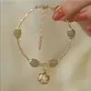 Pulsera de Campana de Jade Hetian Estilo Palacio para Mujer, Regalo Personalizado, Modelo Nuevo, Lujo Ligero Hanfu