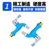 Grifo de plástico PPR para lavadora de 1/2 pulgada 20 mm, accesorios de interruptor para fregadero doméstico, lavabo, con rosca de cuarto de vuelta, apertura rápida