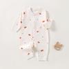 Roupas de bebê Macacão de algodão puro Classe A para recém-nascidos Roupas de escalada Hayi para bebês Primavera e outono Roupas infantis desossadas Anyang