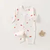 [Procesamiento Personalizado] Ropa de Bebé Hecha de Algodón Puro, Clase A, Pelele para Bebé Recién Nacido, Ropa Infantil Anxiang para Primavera y Otoño