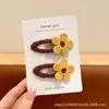 Presilha de Cabelo Dopamina para Mulheres, Novo Estilo de Primavera, Presilha de Franja Lateral de Alto Padrão, Grampo de Cabelo Fofo para Meninas, Presilha de Acessório de Cabelo