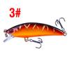 Cebo Luya de lance largo señuelo artificial Mino señuelo duro plástico de hundimiento lento cebo para lanzar micro-objetos cebo para peces cocked cebo biónico