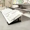 Suporte Elevado para Teclado Mecânico Sem Fio Suporte para Digitação Suporte de Mesa para Exibição de Teclado Suporte Inclinado com Armazenamento