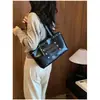 Bolso Retro de Gran Capacidad Transfronterizo para Mujer Nuevo 2026 Bolso de Hombro Único de Alta Gama Bolso Tote Trendy para el Viaje Diario de la Mujer