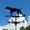 Explosiones Transfronterizas de Amazon Artesanías de Metal Pintura en Aerosol Decoración de Techos Veletas Adornos Arte de Hierro para Exteriores de Patio