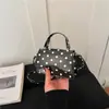 Bolso bandolera casual de lunares estilo coreano, moderno y elegante para comercio internacional, nueva colección 2026, adecuado para ir al trabajo