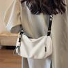 Bolso Cruzado de Verano para Mujer 2026 Estilo Nuevo Bolso Sencillo para la Axila Bolso Casual de Lona Bolso de Hombro Tipo Almohada Bolso Pequeño Bolsos