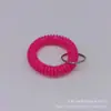 Diretamente do Fabricante: Argolas de Plástico com Mola, Pulseiras de Chaveiro Coloridas Doces, Etiquetas Numéricas Coloridas de Cordão de Telefone, Pulseiras
