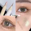 SWEET MINT Cristal Cor Cabeça Dupla Dormir Silkworm Pen Contorno Sombra Pen Matte Natural Eyelid Down to Pen Destaque Brilho