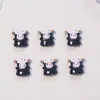 Pegamento Cremoso Brillante Decoraciones de Uñas de Dibujos Animados para Halloween Pequeños Accesorios de Resina Funda de Teléfono DIY Accesorios para Uñas Venta al por Mayor