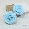 Flor de rosa simulação com borda enrolada 12cm rosa flor de casamento material parede de flores caixa de flores conjunto de projeto arranjo de flores para bonsai DIY