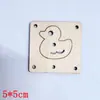 DIY Quadro de Atividades Acessórios Graffiti Pintados à Mão Despertador Engrenagem Madeira Desenvolvimento Madeira Li Zhi Decoração de Ensino Pingente de Natal