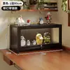 Vitrina para el Hogar para Figuras, Gabinete de Almacenamiento de Piso de Acrílico para Modelos de Juguete Lego con Luces y Cerradura, Vitrina Transparente