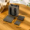 Comercio Exterior Se Especializa en Cajas Delgadas Caja Transfronteriza de Amazon Caja de Almacenamiento de Joyería Caja de Empaque para Joyería de Collares y Anillos de 1.6 cm de Alto