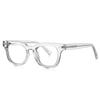 Gafas Planas Estilo Coreano Retro Uña de Sauce Simple Gafas Anti-luz Azul para Hombre 2120 Montura Óptica de Núcleo CP de Propionato de Placa de Imitación