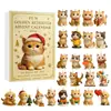 Calendario de Adviento Navideño 2026 Transfronterizo Caja Sorpresa Serie de Mascotas Lindas Caja Sorpresa Colgante Decoración Festiva de Árbol de Navidad