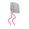 Gorro Balaclava Estilo Coreano para Mujer Gorro Tejido de Punta Protección para las Orejas Cálido Gorro de Lana Engrosado Cara Visible Gorro Pequeño Pullover