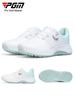 Sapatos de Golfe PGM Verão Femininos Impermeáveis Botão Sapatos Esportivos Femininos Antiderrapantes Amortecimento Leves Sem Travas