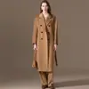 Forrado 100 Pequeño Cachemir Ropa Exterior Mujer Invierno Nuevo Max101801 Plano de Gama Alta Lana Ropa Exterior