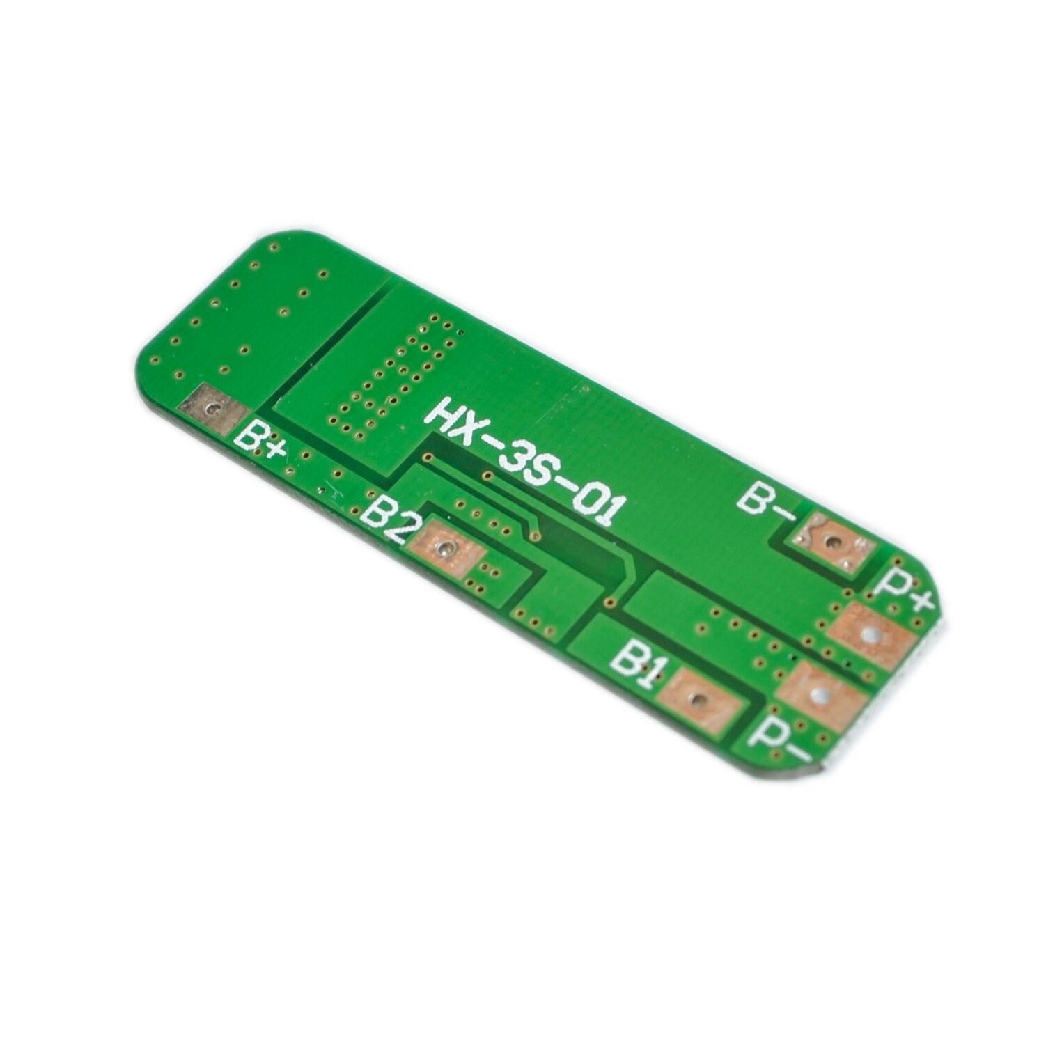 3S-6A-Li-ion-12V-18650-BMS-PCM