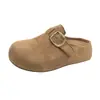 Sandalias de mujer sin cordones con diseño interior que aumenta la altura, adecuadas para usar al aire libre, nueva colección primavera 2026, suela gruesa, fáciles de poner, estilo Birkenstock