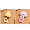 Juguete Nuevo Pequeño para Perro Juguete de Peluche con Sonido Donut de TPR para Masticar Corgi Bichon Juguete de Autoentretenimiento Alivio del Aburrimiento