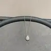 Colar Francês de Luxo Leve de Nicho Gota d'Água Gota de Orvalho Diamante Feminino Banhado a Ouro 18K Corrente Torcida Alta Clássico Elegante Clavícula