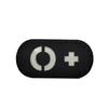 IR Corte láser infrarrojo brazalete reflectante sello tipo sanguíneo A + brazalete luminoso Velcro consejos mochila para exteriores sello de gas