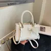 Bolso de Mano de Moda para Mujer 2025 Nueva Moda de Alta Gama Elegante Hombro Cruzado Pequeño Cuadrado